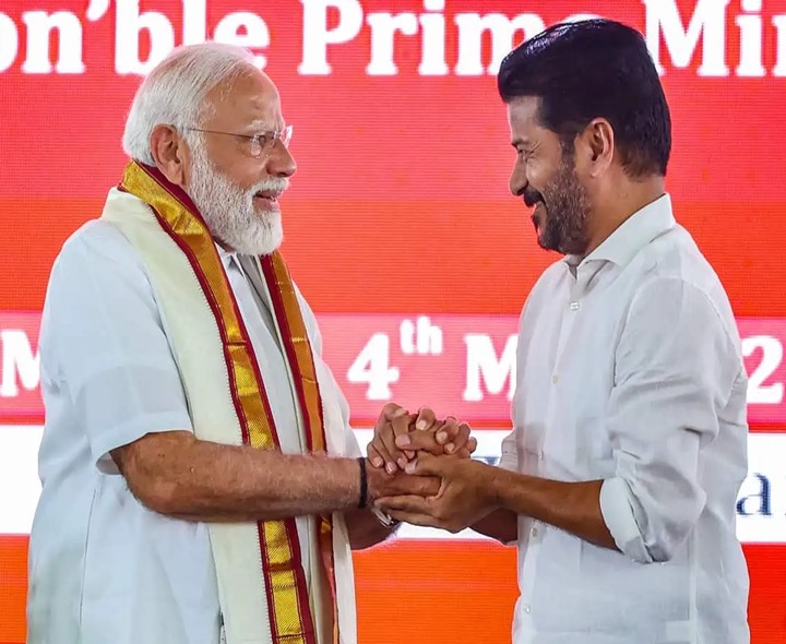 రేవంత్ రెడ్డికి శుభాకాంక్షలు తెలిపిన మోదీ