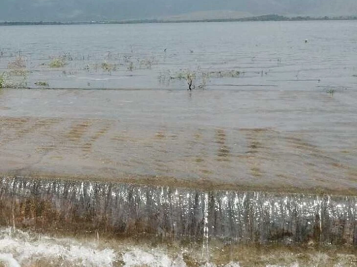 నిండిన బద్వేల్ పెద్ద చెరువు