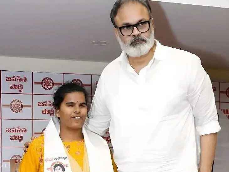 ‘పింఛన్ ఇప్పించండి Dy. CM సార్.. అంధురాలి ఆవేదన’