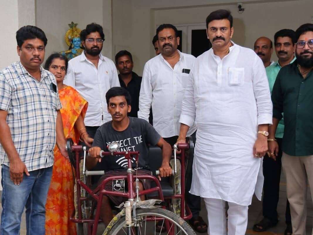 దివ్యాంగులకు ట్రై సైకిల్స్ పంపిణీ డిప్యూటీ స్పీకర్