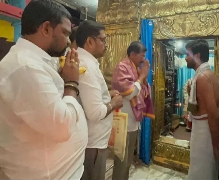 సుబ్రహ్మణ్య స్వామిని దర్శించుకున్న ఎంపీ