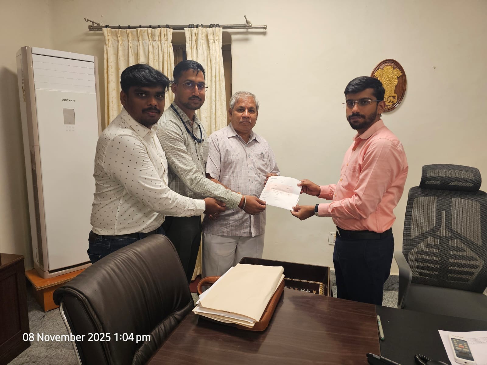 రెవెన్యూ క్రీడల నిర్వహణకు NTPC విరాళం