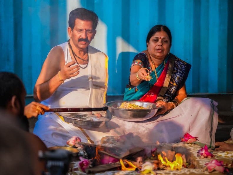 లోక కళ్యాణార్థం లక్ష్మి గణపతి హోమం