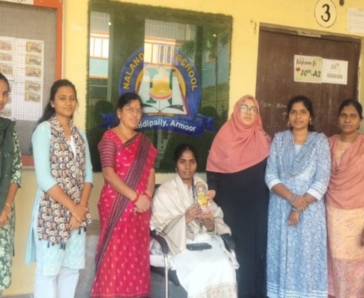 ‘నలంద పాఠశాలలో వృత్యంతర శిక్షణ’