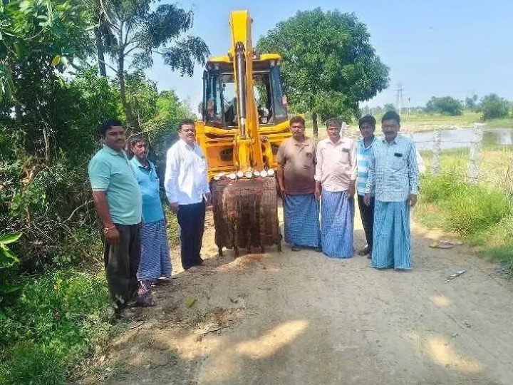శాలిగౌరారంలో రోడ్డు పనులు ప్రారంభం..