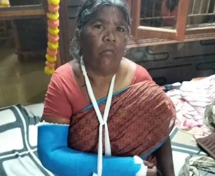 రోడ్డు ప్రమాదంలో.. ఇద్దరికి తీవ్ర గాయాలు