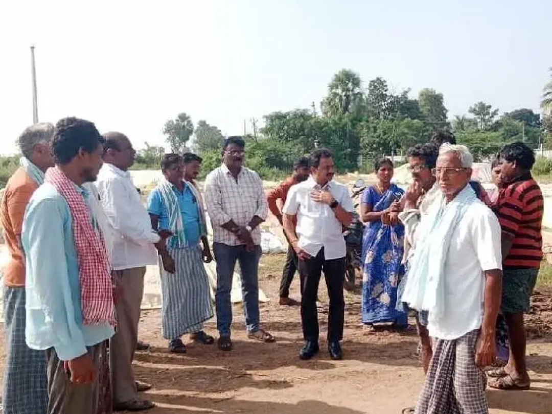 ‘తడిసిన ధాన్యాన్ని వెంటనే కాంటా వేయాలి’