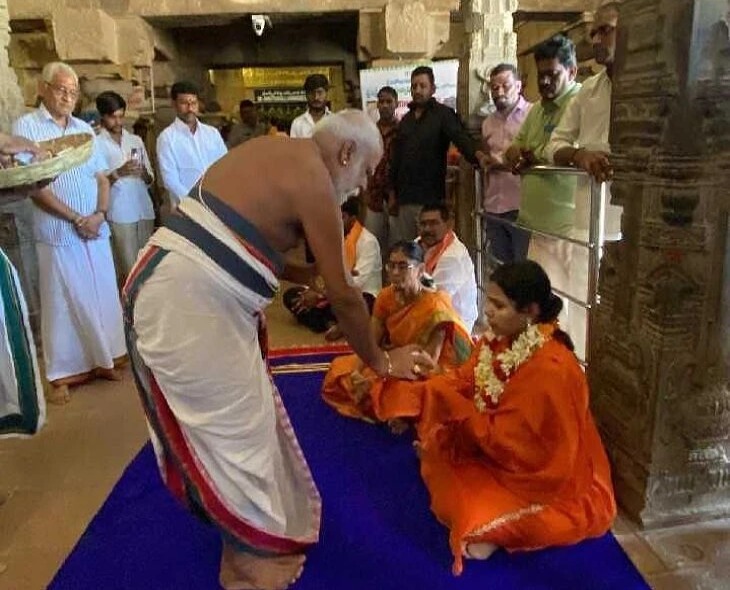 స్వామిని దర్శించుకున్న ఎమ్మెల్యే భూమా