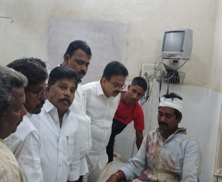 నాయనపల్లి టీడీపీ నేతపై దాడి