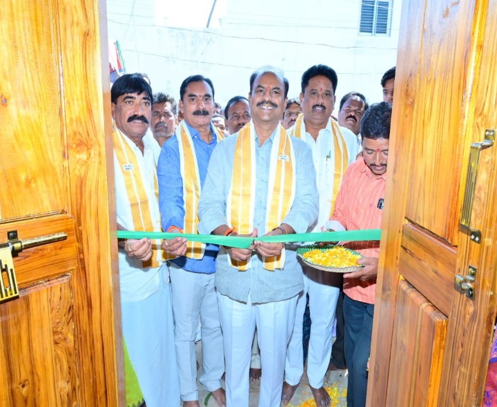 పేద ప్రజల సొంతింటి కల : ఎమ్మెల్యే