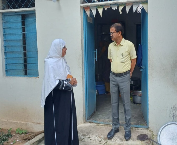 కేజీబీవీని సందర్శించిన రెవెన్యూ అదనపు కలెక్టర్