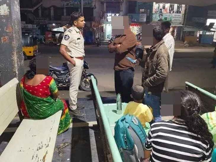 రామభద్రాపురంలో పోలీసుల విస్త్రుత తనిఖీలు