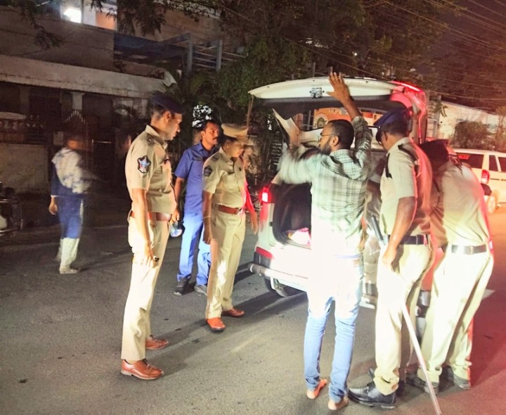 గుంటూరులో భద్రతా వలయం పటిష్టం