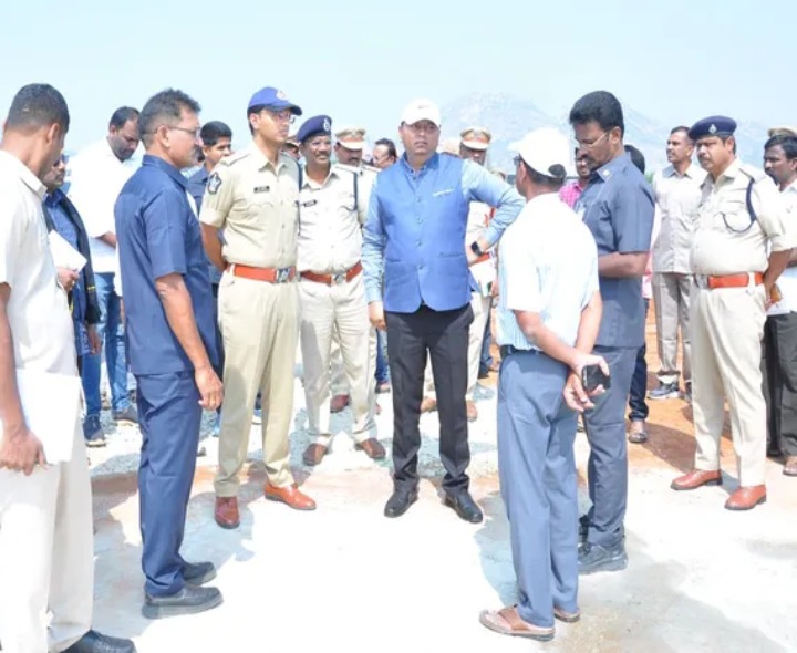 సీఎం పర్యటనకు పటిష్ట భద్రత