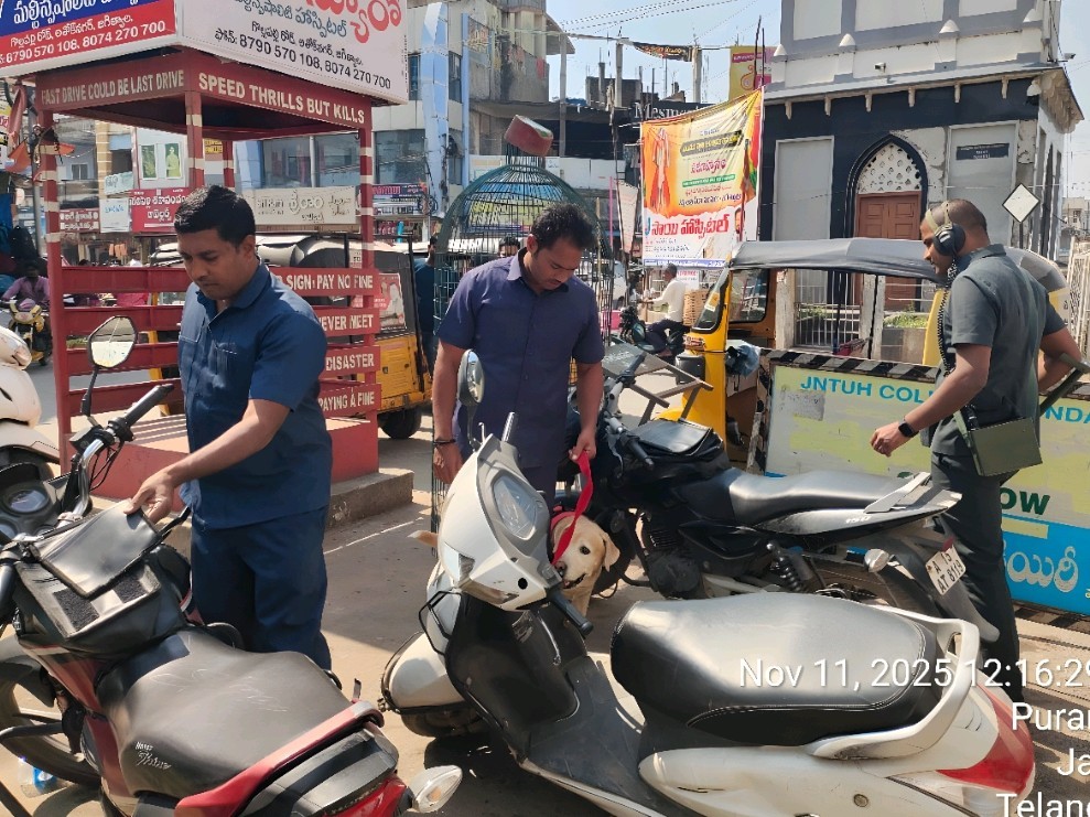 జిల్లా వ్యాప్తంగా పోలీసుల తనిఖీలు