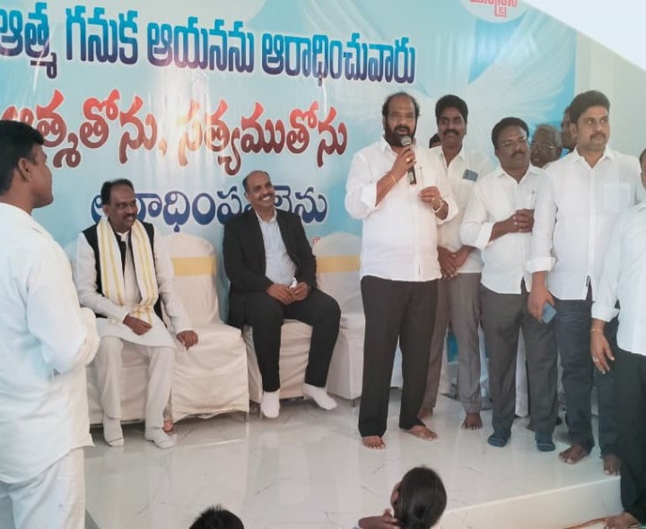 బండిపాలెంలో నూతన న్యూ హోప్ చర్చి ప్రారంభం