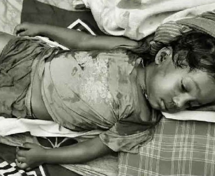 విషాదం.. వెలిచేరులో బస్సు కిందపడి చిన్నారి మృతి