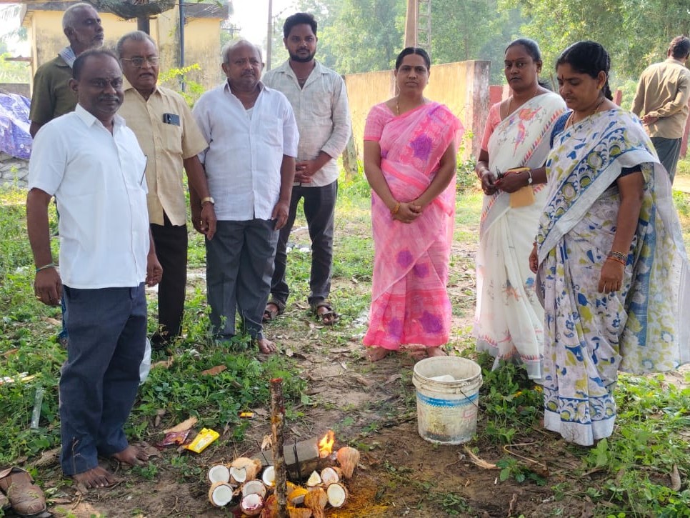 మైక్రో ఫిల్టర్ నిర్మాణానికి శంకుస్థాపన
