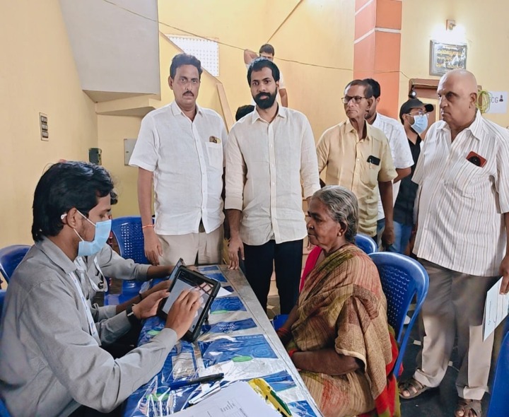 ఉచిత క్యాన్సర్ శిబిరాన్ని ఏర్పాటు చేసిన ఎమ్మెల్యే