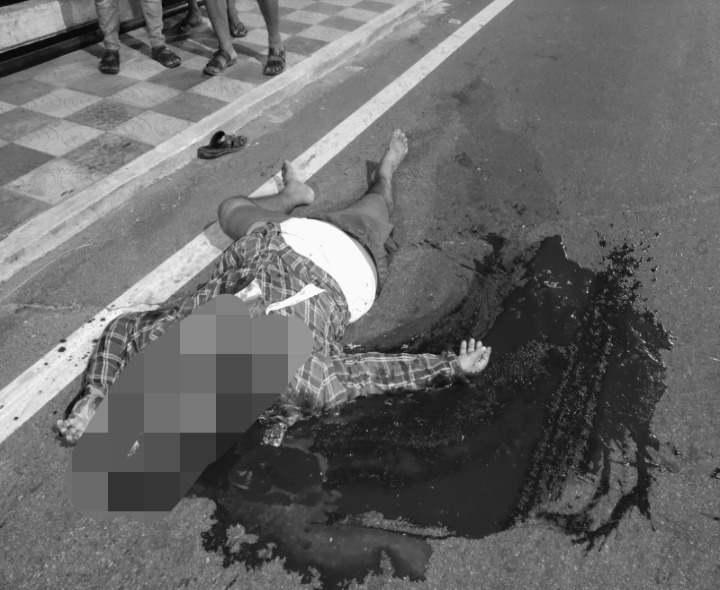 జాతీయ రహదారిపై ప్రమాదం.. స్పాట్ డెడ్