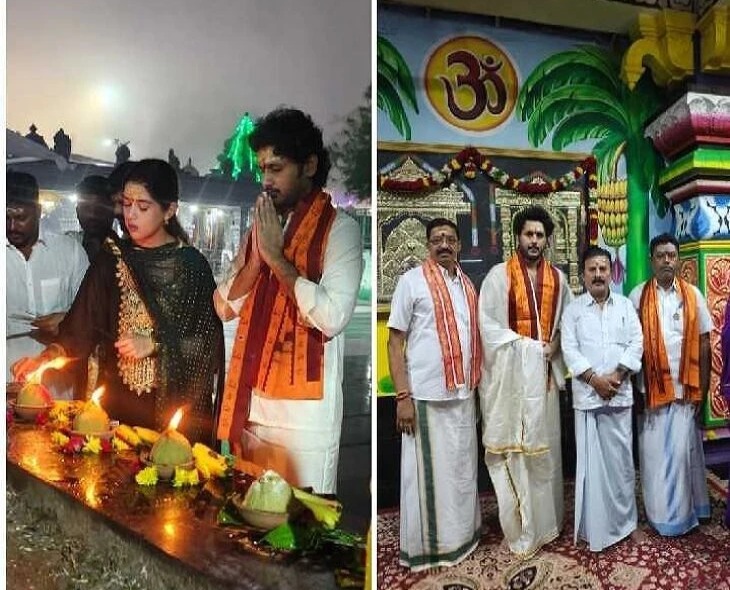 శ్రీశైలంలో సినీ నటుల పూజలు