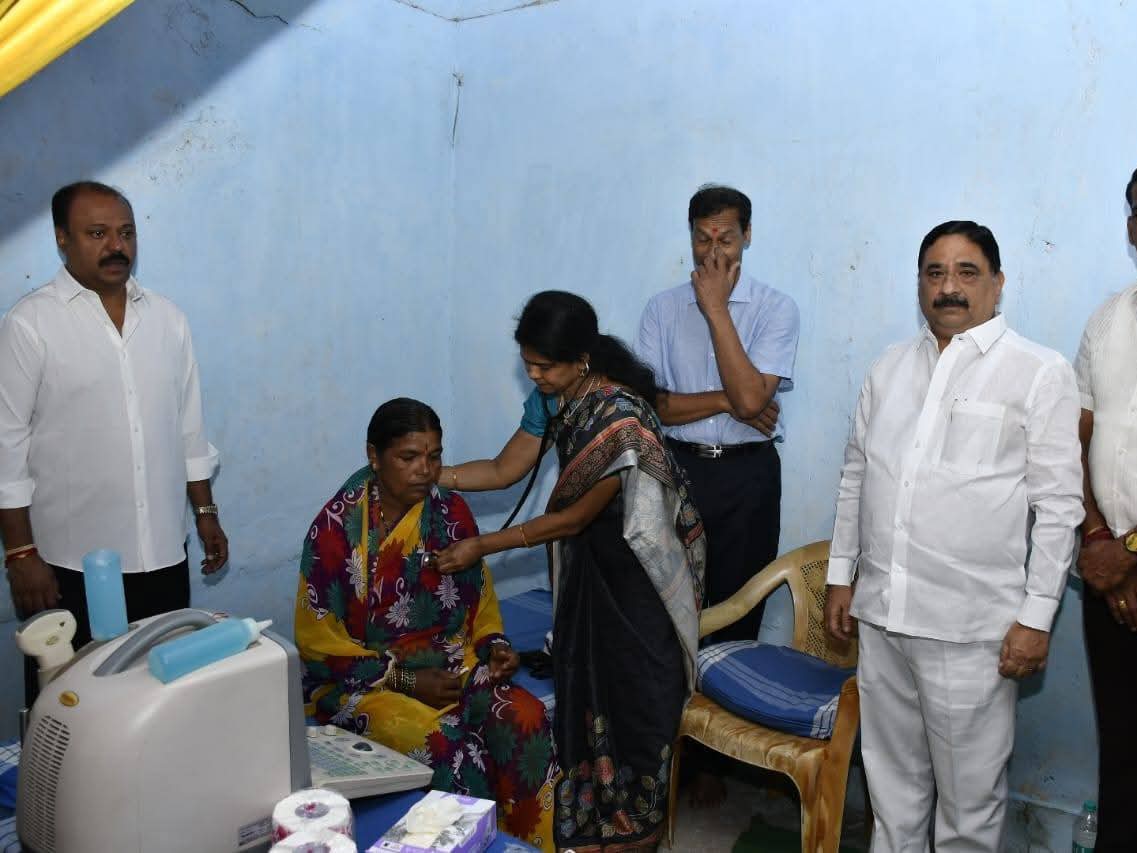 శ్రీనివాస్ నగర్‌లో ఉచిత వైద్య శిబిరం: ఎమ్మెల్యే