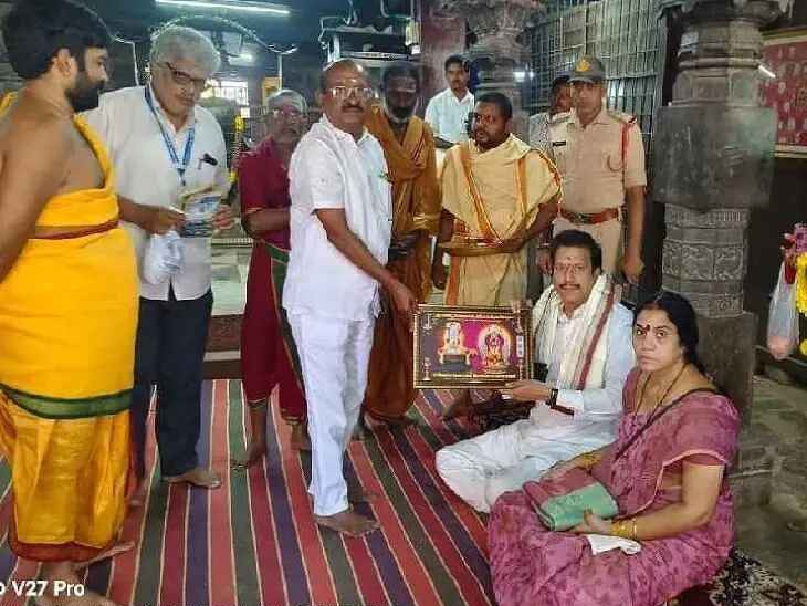 భీమేశ్వరస్వామి సన్నిధిలో  హైకోర్టు న్యాయమూర్తి