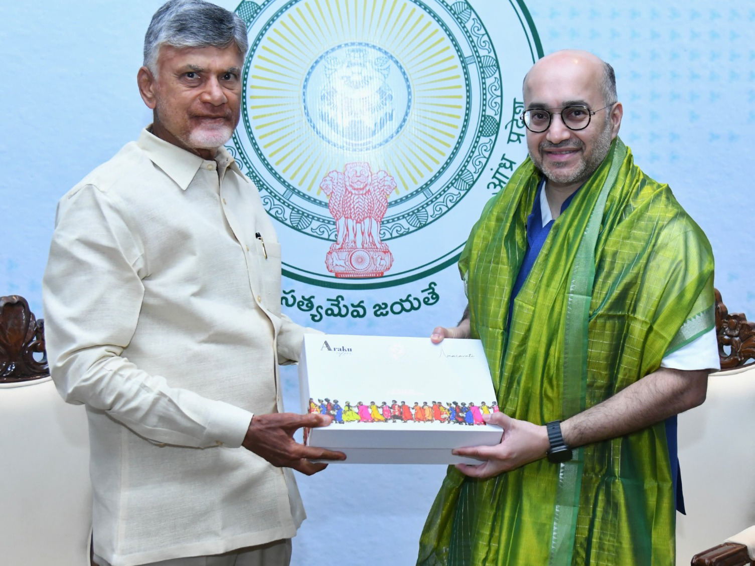 భారత్ ఫోర్జ్‌తో సీఎం చంద్రబాబు భేటీ