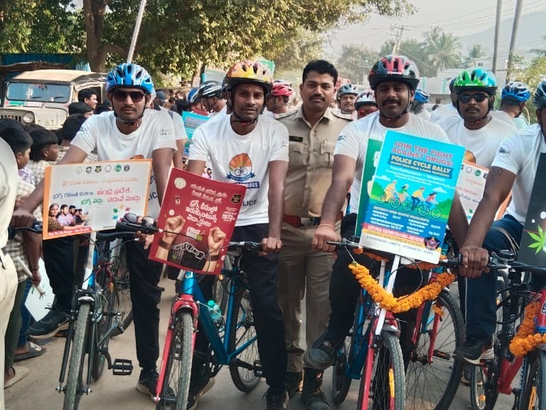 కోటవురట్ల చేరిన మాదకద్రవ్యాల వ్యతిరేక ర్యాలీ