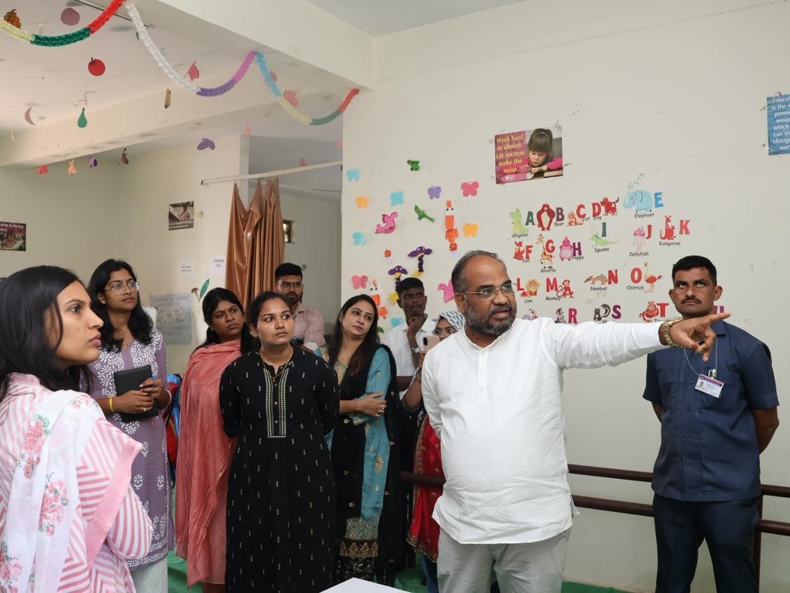 పునరావాస కేంద్రంలో ఒకేషనల్ సెంటర్ ఏర్పాటుకు చర్యలు