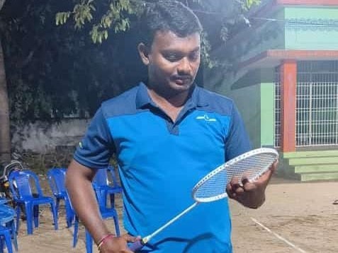 రాష్ట్ర స్థాయి షటిల్ పోటీలకు ప్రభు ఎంపిక