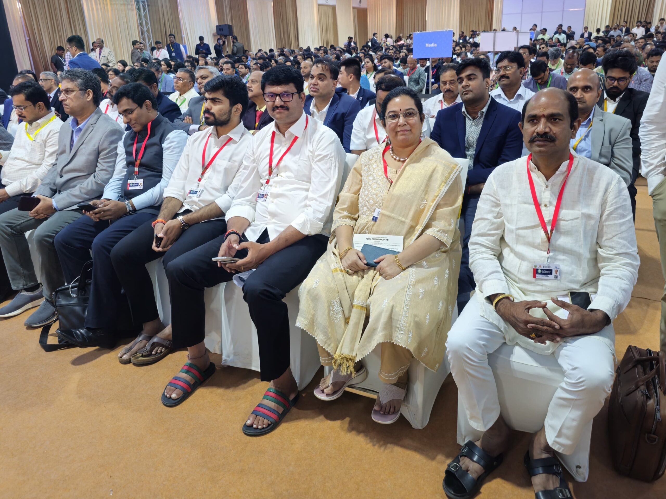 సీఐఐ భాగస్వామ్య సదస్సులో పాల్గోన్న ఎంపీ కలిశెట్టి