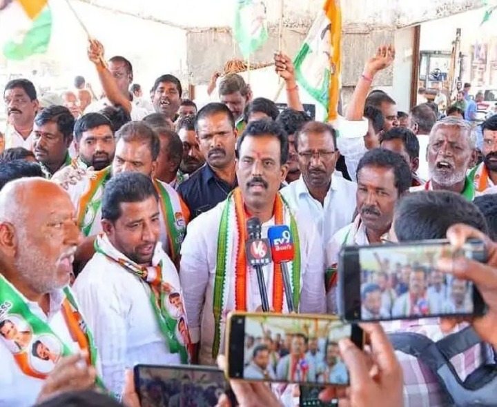 కాంగ్రెస్ గెలుపు బీఆర్ఎస్‌కు  చెంపపెట్టు: ఎమ్మెల్యే