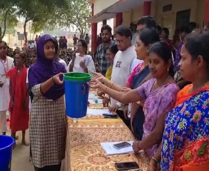 స్వర్ణాంధ్ర- స్వచ్ఛ ఆంధ్ర పై విద్యార్థులకు అవగాహన