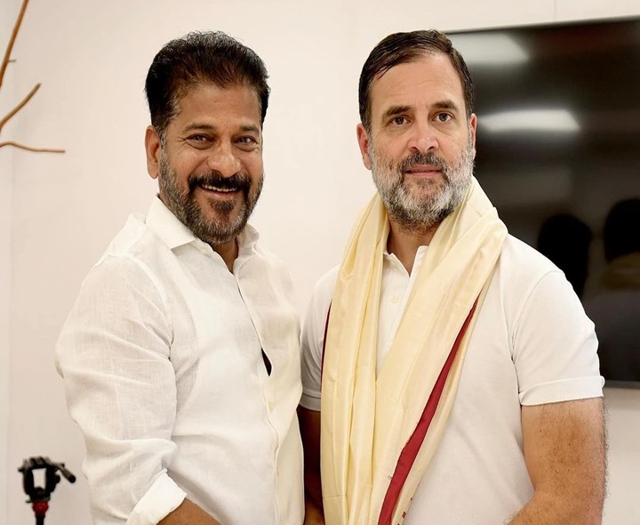 రాహుల్ గాంధీతో రేవంత్ బృందం భేటీ