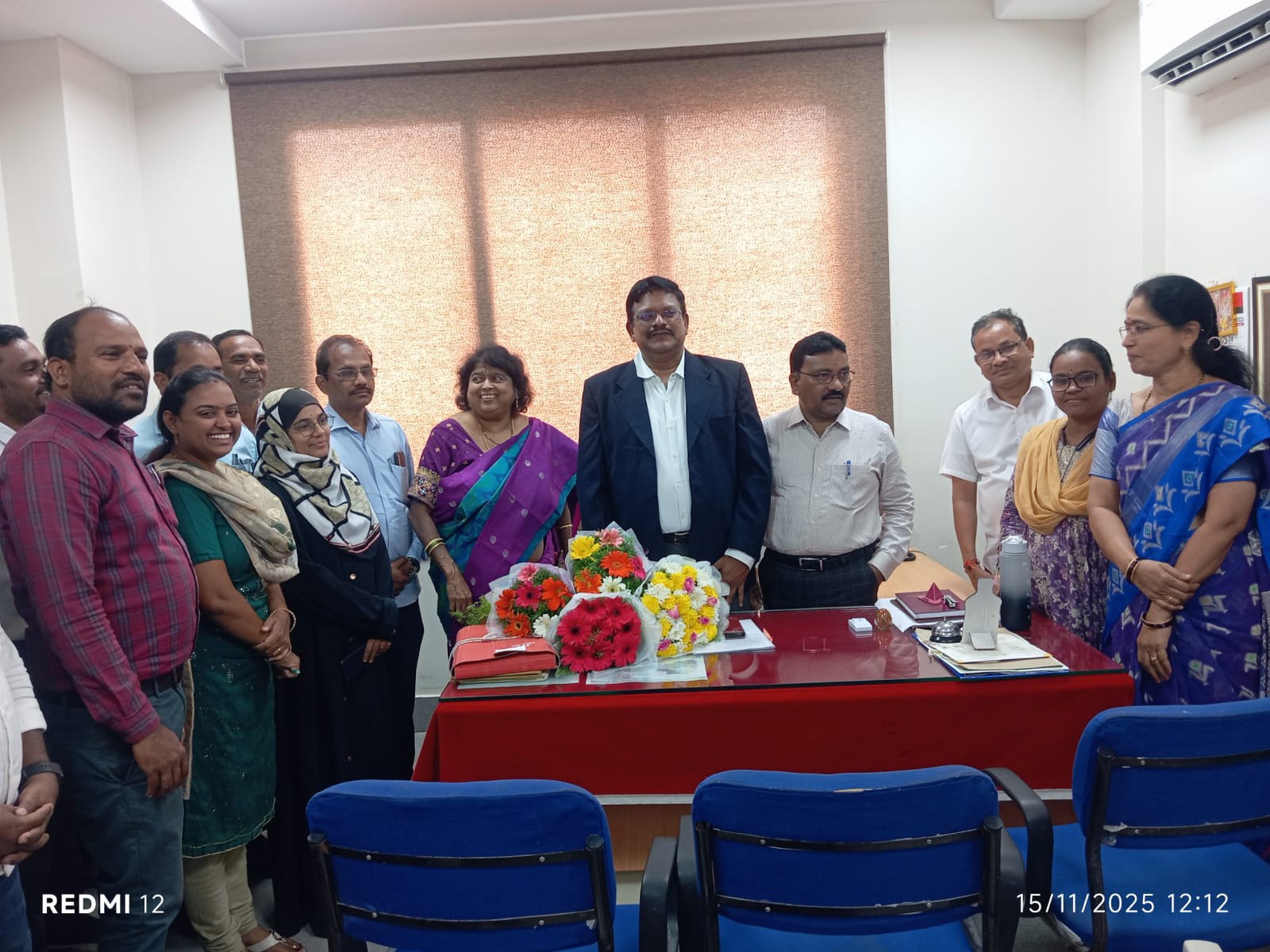 DHMOగా బాధ్యతలు స్వీకరణ