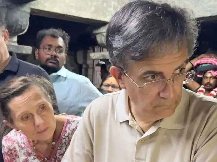 భీమేశ్వర స్వామిని దర్శించుకున్న ప్రెంచ్ రాయబారి