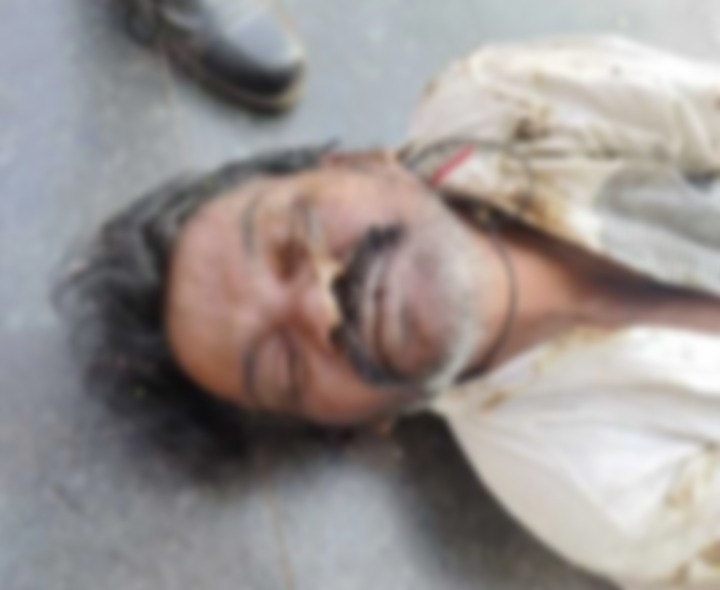 జగదాంబ జంక్షన్‌లో గుర్తు తెలియని వ్యక్తి మృతి