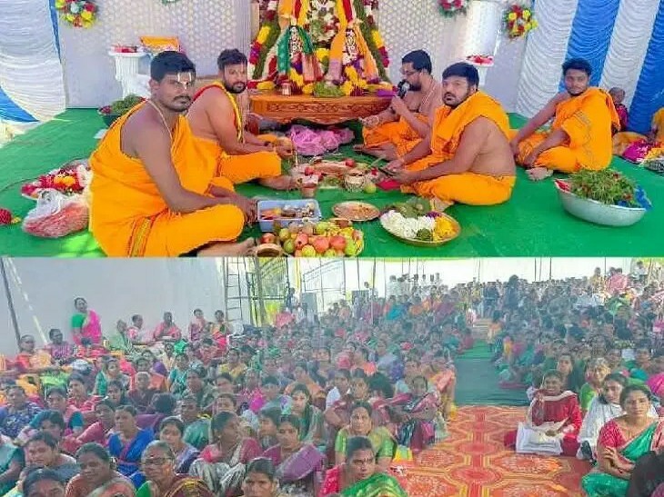 ఘనంగా వెంకటేశ్వరస్వామి కల్యాణ మహోత్సవం