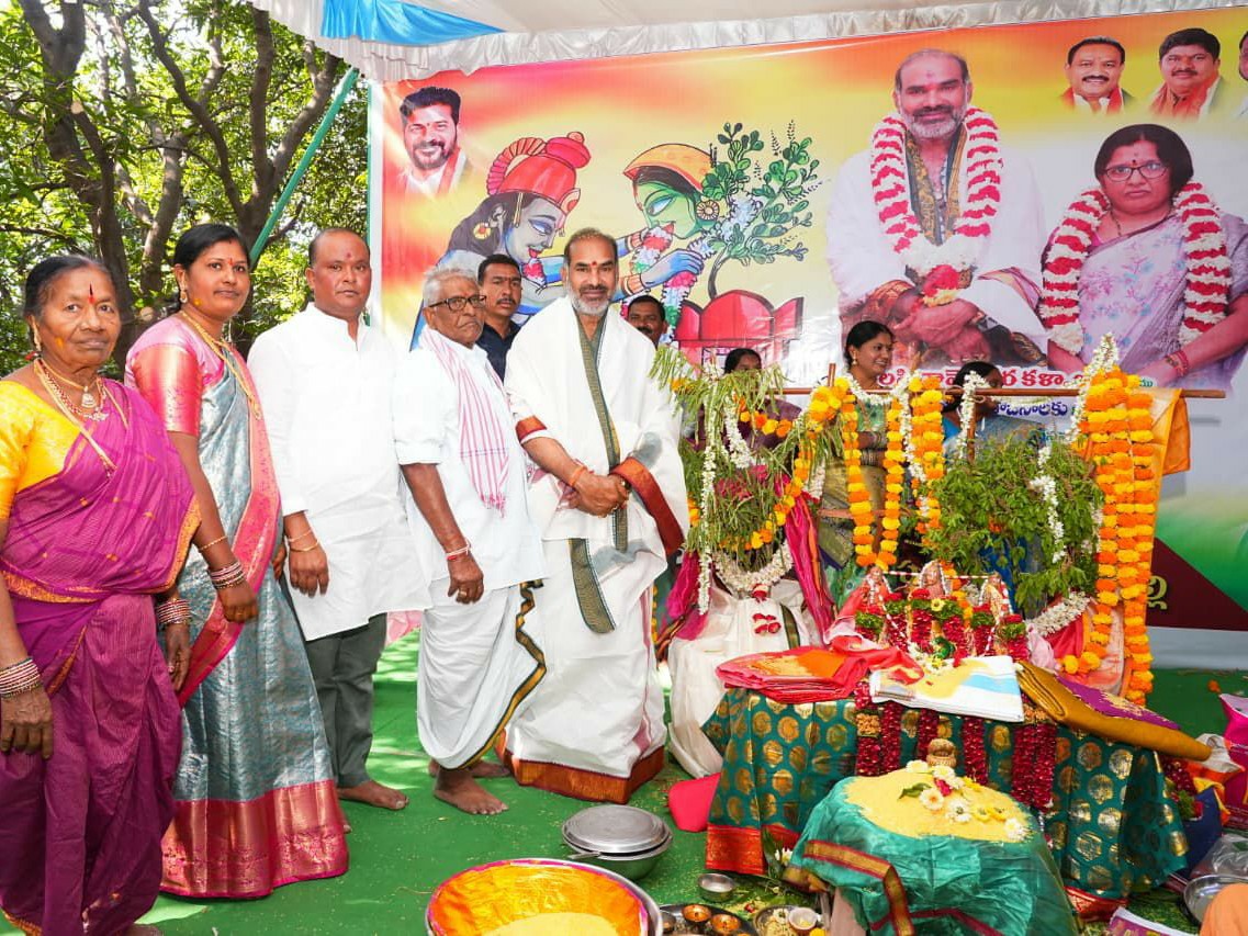 తులసి దామోదర కళ్యాణ మహోత్సవంలో పాల్గొన్న ప్రభుత్వ విప్