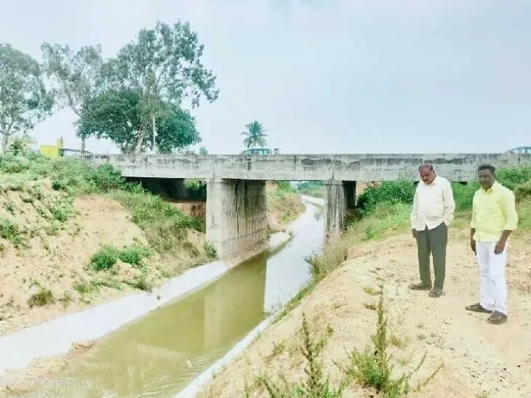 హంద్రీనీవా కాలువ పరిశీలన