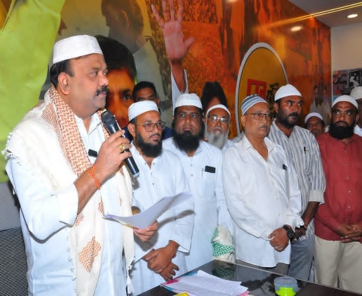 మసీదులకు రూ.1.15 కోట్ల నిధులు మంజూరు