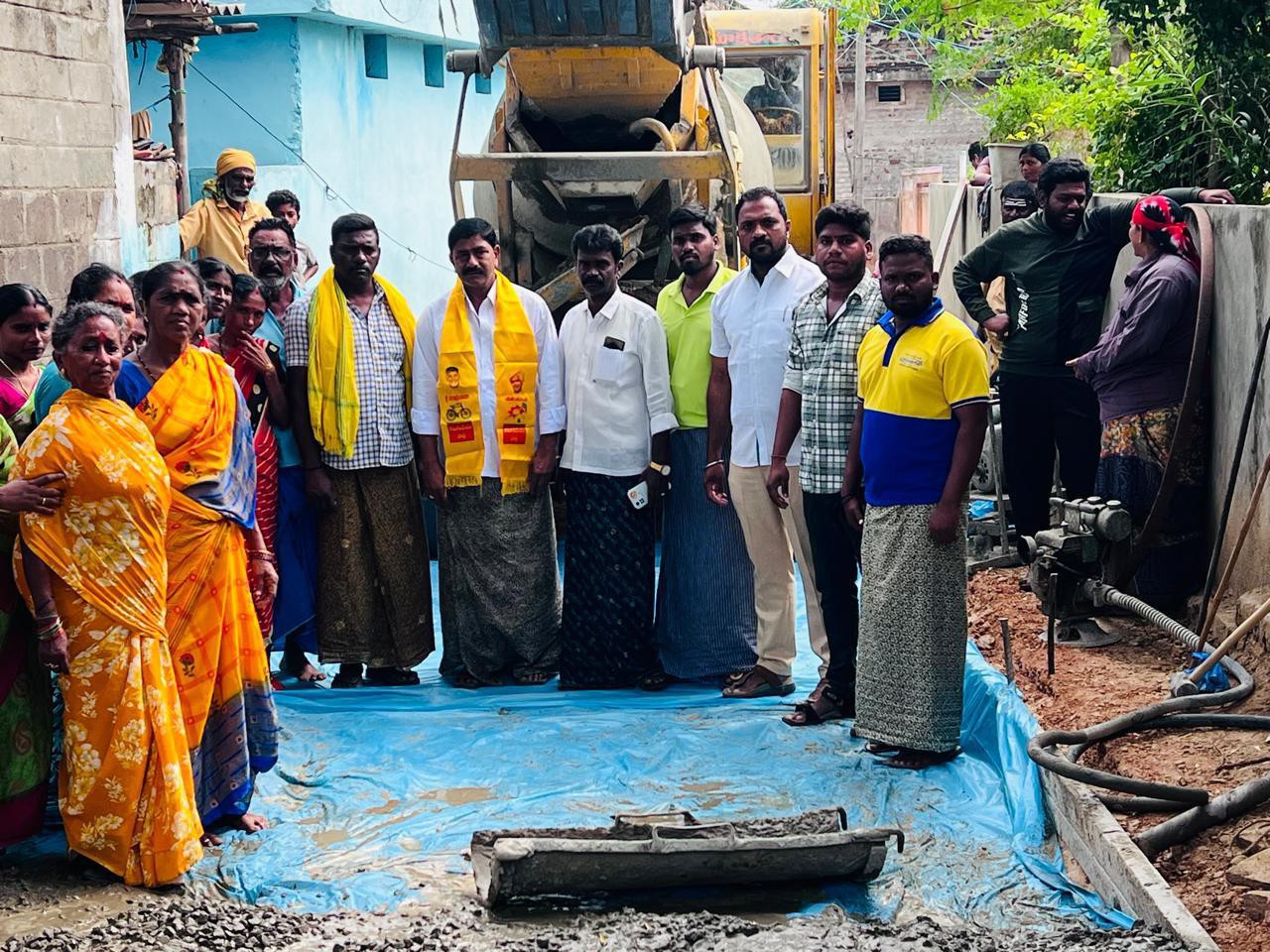 మంత్రి ఆదేశాలతో శరవేగంగా అభివృద్ధి పనులు