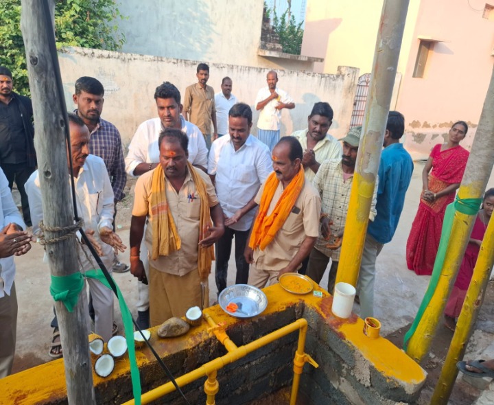 ఇంటింటికి నీటి సరఫరా ప్రారంభం