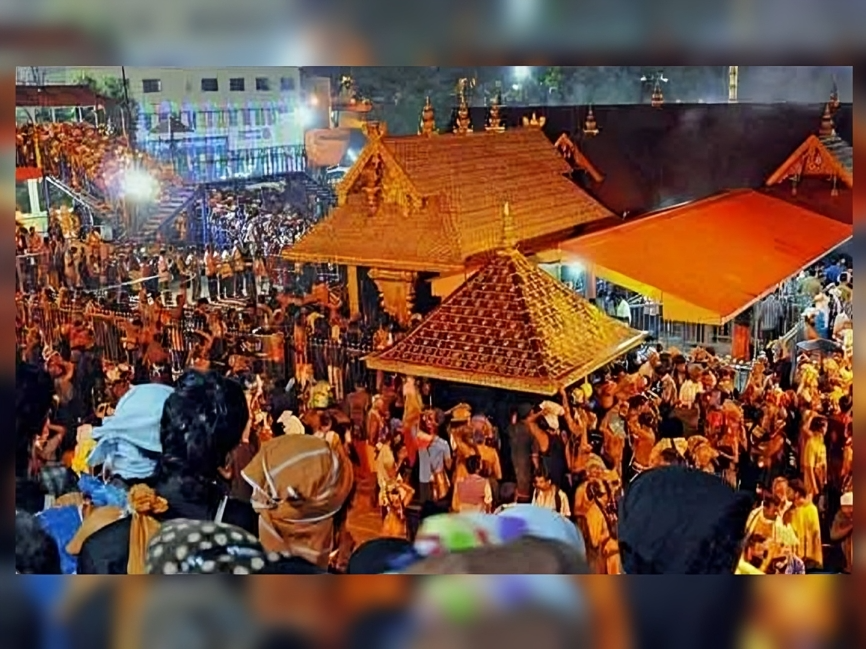 శబరిమలలో దర్శనానికి పోటెత్తిన భక్తులు