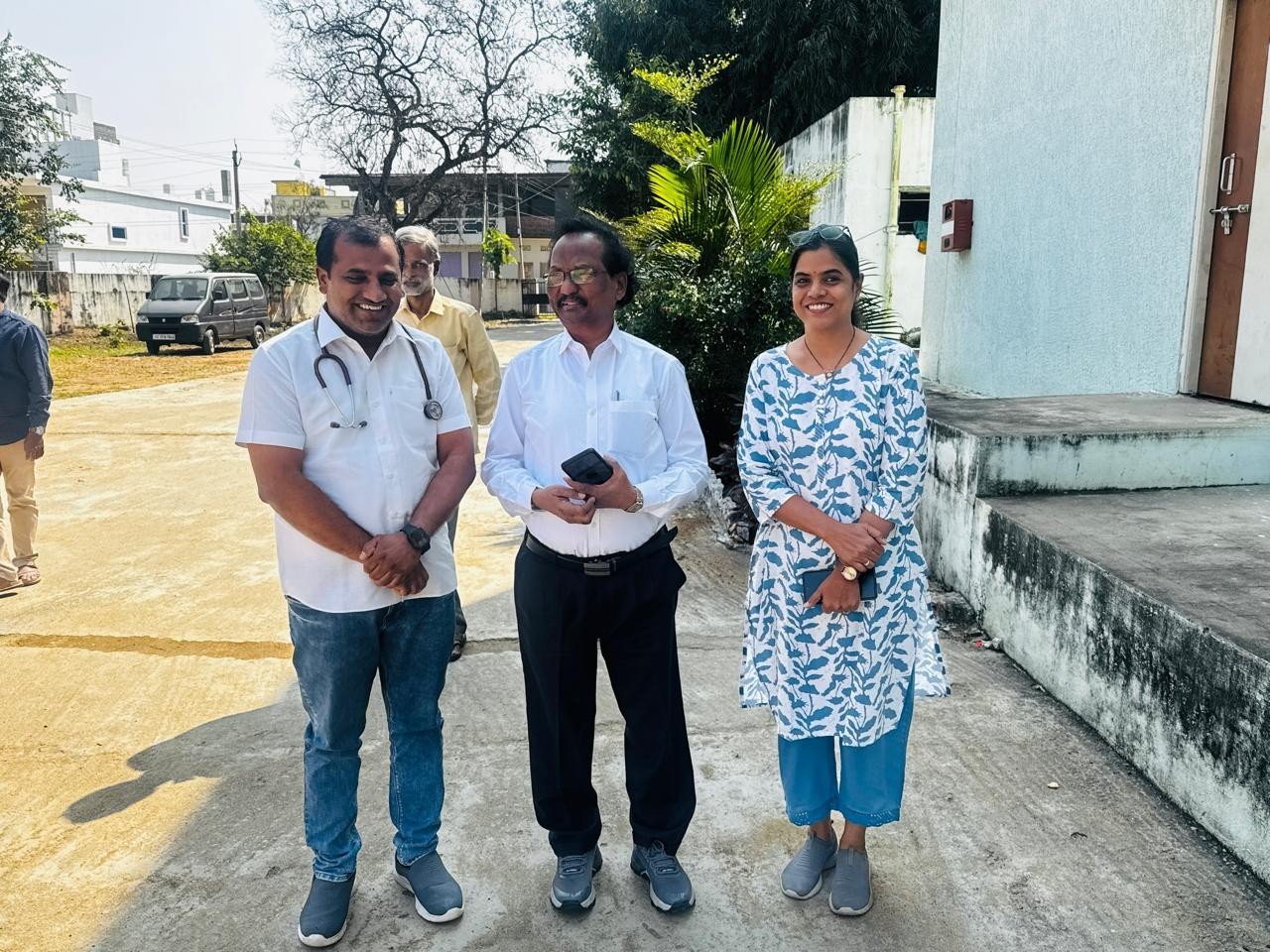 కమ్యూనిటీ హెల్త్ సెంటర్ తనిఖీ చేసిన డీఎంహెచ్‌వో