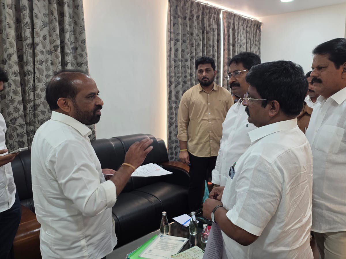 ఆరోగ్యశాఖ మంత్రిని కలిసిన ఎమ్మెల్యే..!