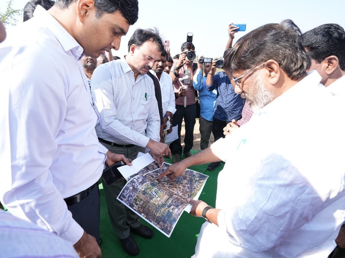 గ్లోబల్ సమ్మిట్ విజన్ 2047 నిర్వహణ స్థల పరిశీలన