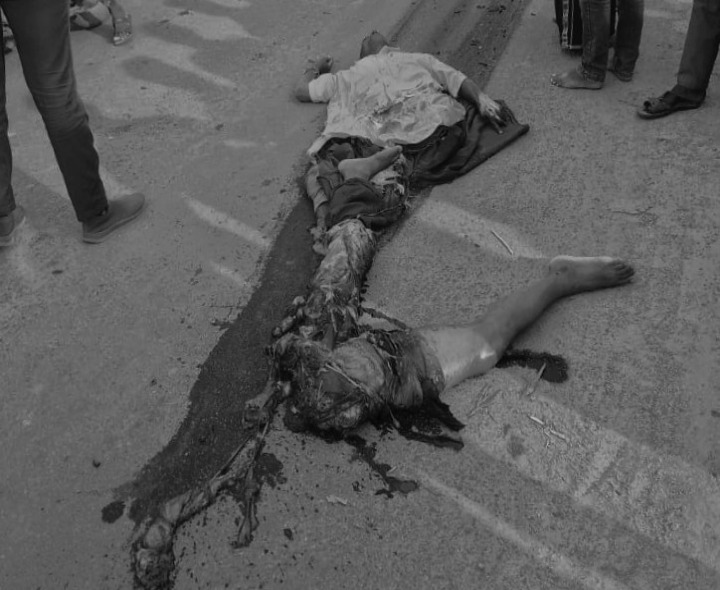 ఘోర రోడ్డు ప్రమాదం..ఓ వ్యక్తి దుర్మరణం