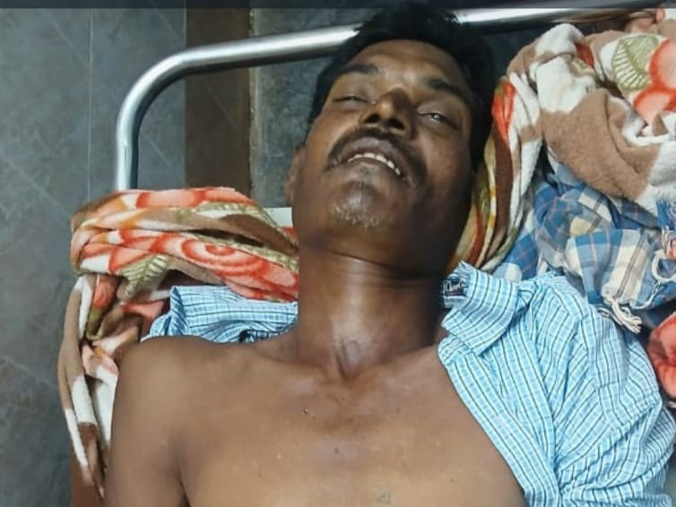 మెళియాపుట్టి గ్రానైట్‌లో  కార్మికుడు మృతి